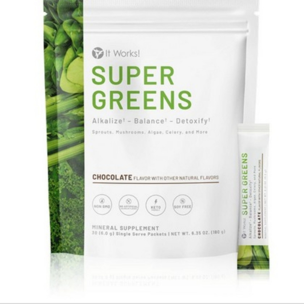It Works Super Greens on the go